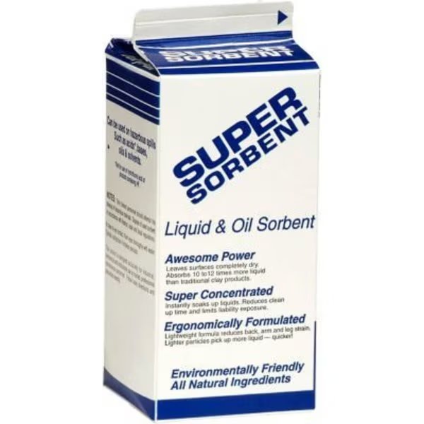 SpillTech SuPersorb Loose Sorbent, 28 Oz Shaker, 12 Per Pack, Spilltech, Mfr#: SS12